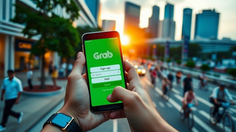 sign up grab delivery walker