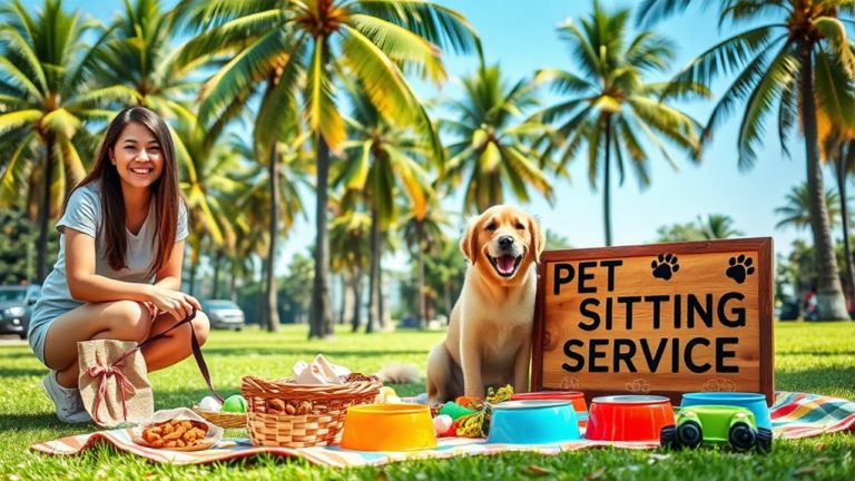 starting a pet sitting service