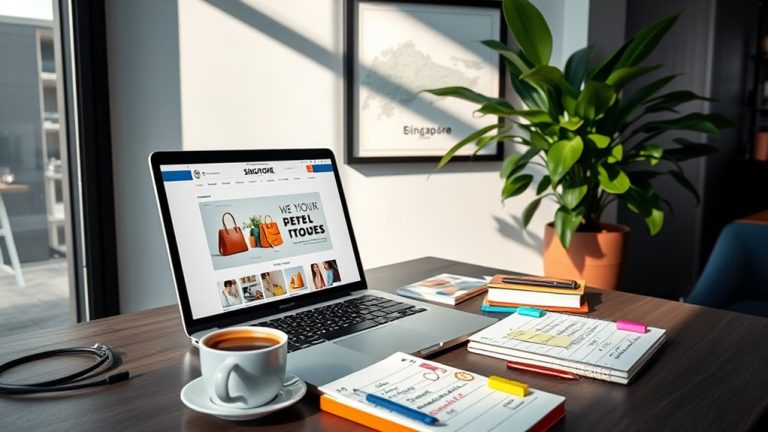 starting e commerce store singapore
