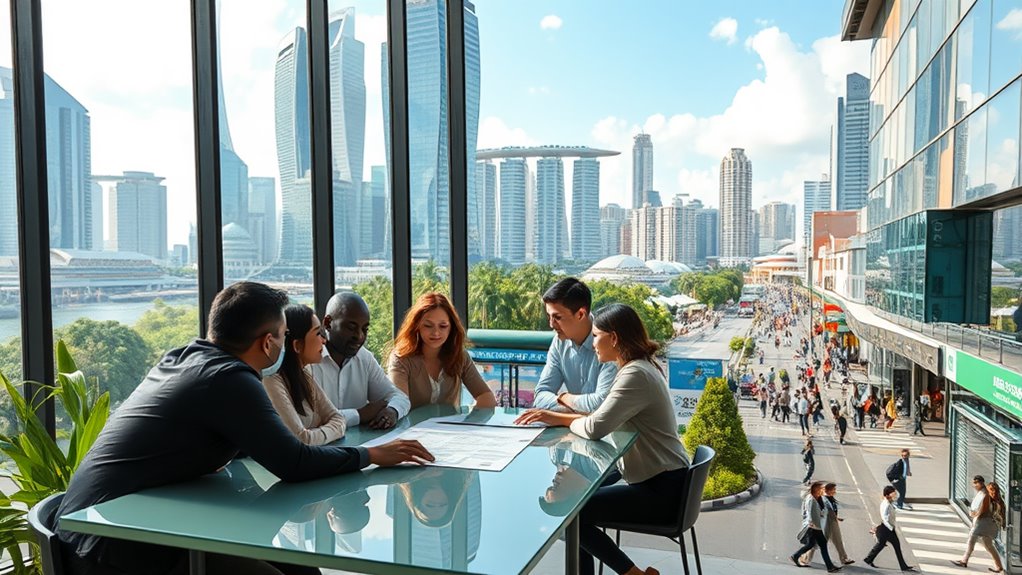 choosing ideal office location