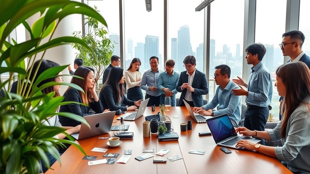 connecting in singapore s network