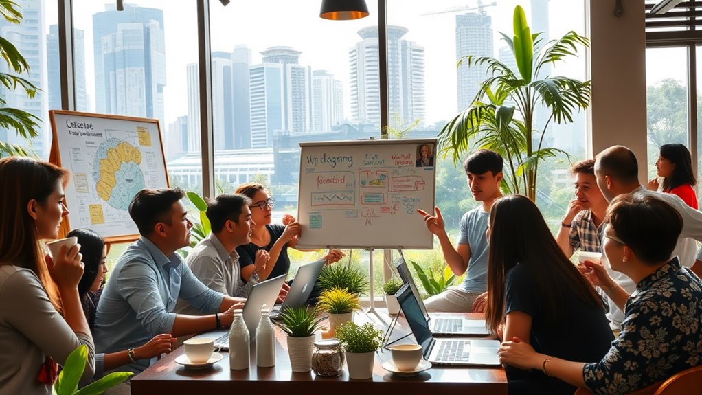 connecting through support networks