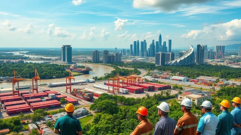 johor singapore economic growth sectors