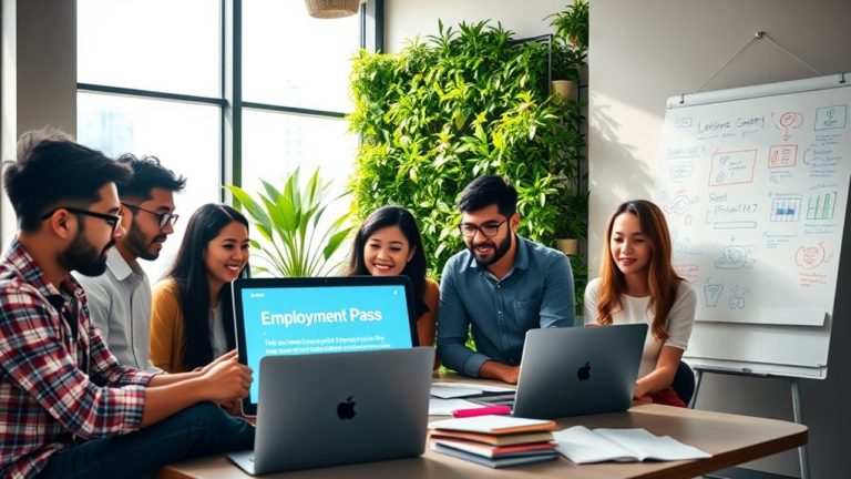 starting business for employment pass